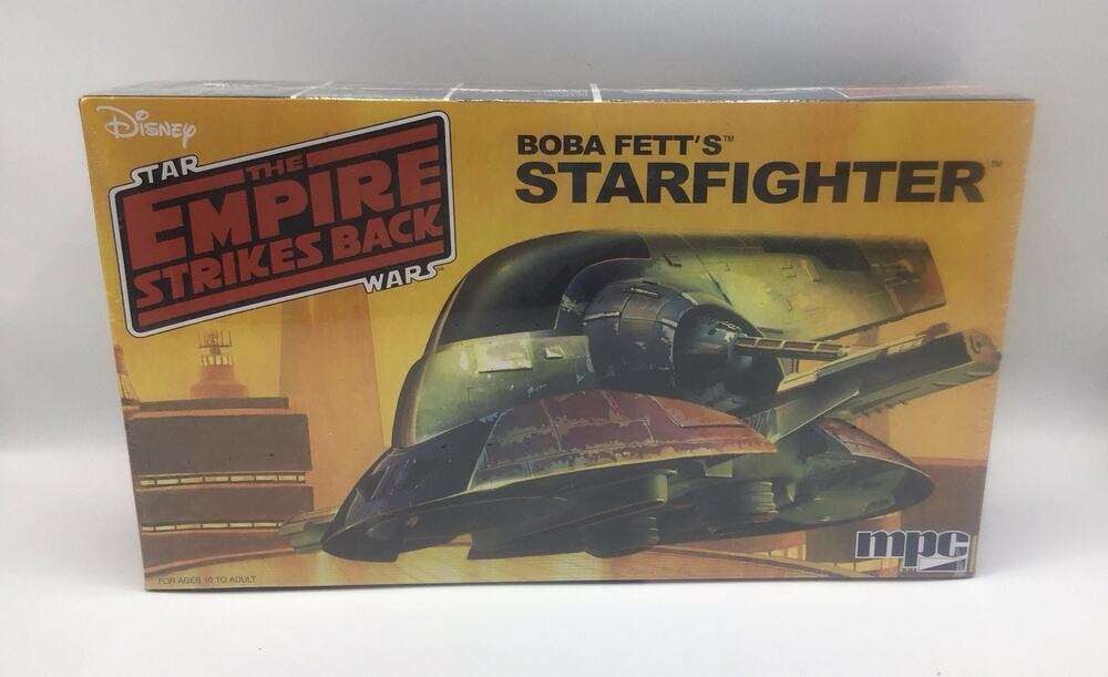 Star Wars Empire Strikes Back Boba Fett Starfighter Model Kit MPC Sealed NIB